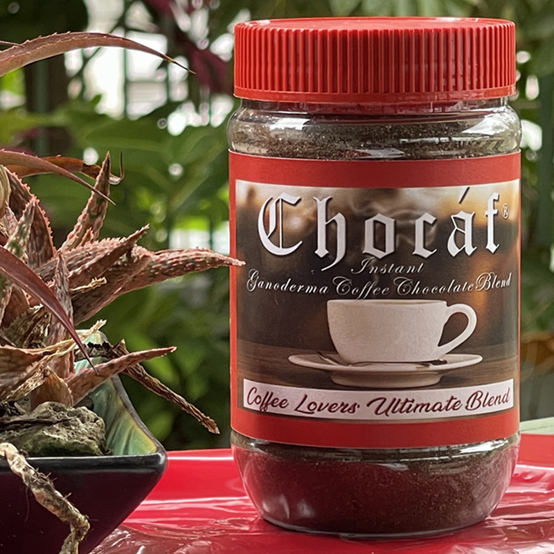 Chocaf is Coffee Lovers' Ultimate Blend - Enhanced with Ganoderma Lucidum